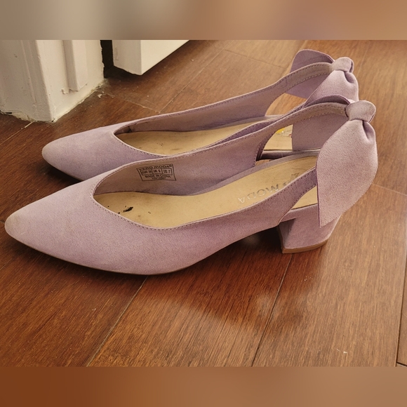 Cute VERO MODA Point Toe Slingback Pumps - Picture 3 of 5